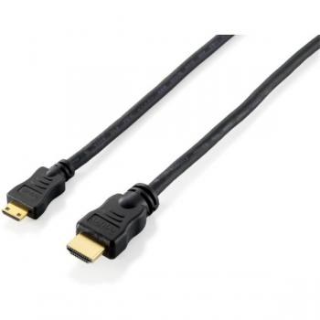 equip HDMI(tip A)->miniHDMI (tip C) 4K 1m High Speed+ 