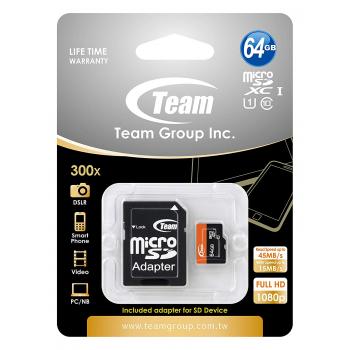 Spominska kartica Micro-SD 64GB TeamGroup UHS-I