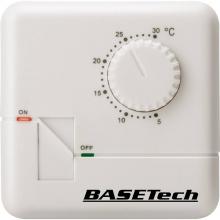 Sobni termostat, površinska montaža, dnevni program od 5 do 30 °C Basetech MH-555C