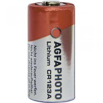 Baterija za fotoaparat CR-123A litijeva AgfaPhoto CR123 1300 mAh 3 V 1 kos