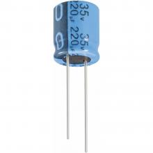 Jianghai Radialni standardni kondenzator (O x V) 10 mm x 20mm mere rastra 5 mm 100 -uF 10 ECR2APT101MFF501020