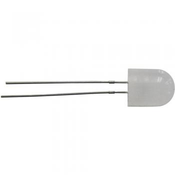 Ožičena LED dioda, bela, okrogla 10 mm 1200 mcd 25 °20 mA 3.6 V WU-2-106WD